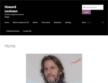 Tablet Screenshot of howardlevinson.net